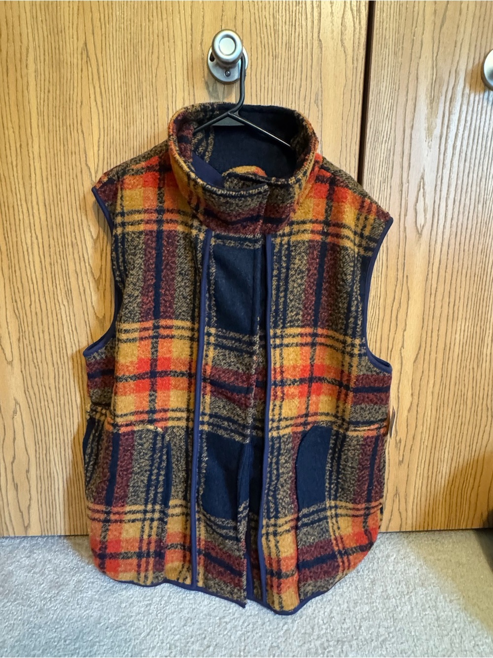 Free People Wrapped Up Blanket Vest